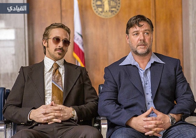 فيديو: رايان جوسلينج وراسل كرو يجتمعان في فيلم الغموض والجريمة The Nice Guys